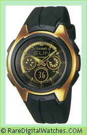 Casio Active Dial Watch Model: AQ-163WG-1BV
