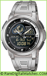 Casio Active Dial Watch Model: AQF-102WD-1BV