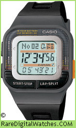CASIO SDB-100-1A Vintage Rare Retro Digital LCD Watch