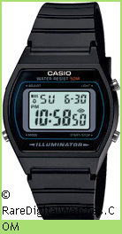 CASIO W-202-1AV Vintage Rare Retro Digital LCD Watch