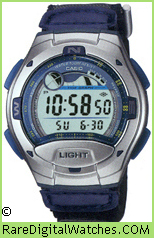 CASIO W-753V-2AV Vintage Rare Retro Digital LCD Watch