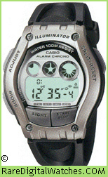 CASIO W-754H-7AV Vintage Rare Retro Digital LCD Watch