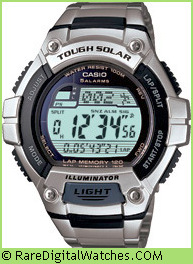 CASIO W-S220D-1AV Vintage Rare Retro Digital LCD Watch